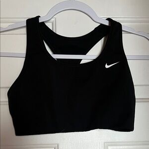 Nike Women's Black and White Sports Bra